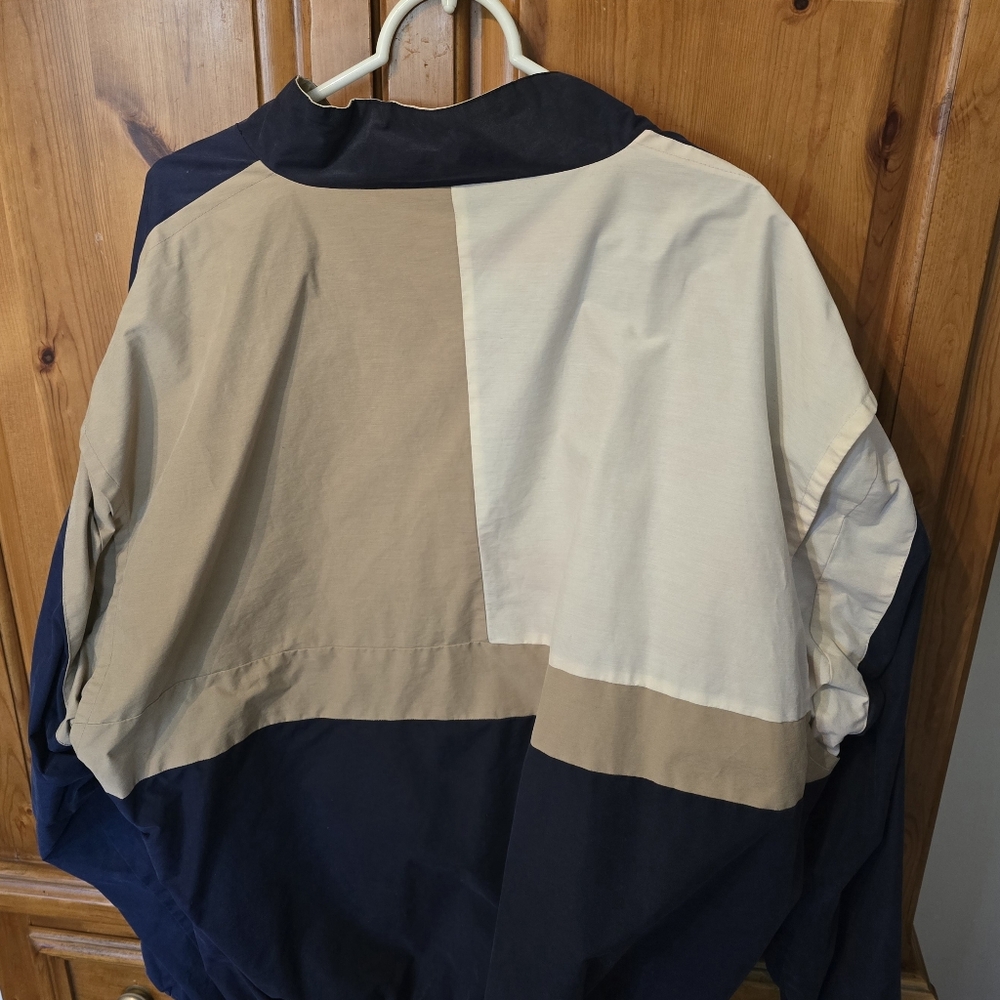 Superbowl PULLOVERMen's Black and Tan Jacket - Picture 6 of 6